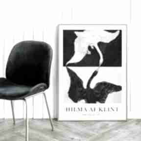 Hilma af - 40x50 cm hogstudio, modne plakaty, klint, vintage, plakat łabędzie