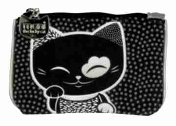 mani lucky cat black kimmidoll poland portmonetka, prezent, manicat