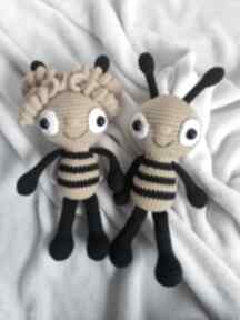 Wesołe pszczołki maskotki igala design pszczoła, bee, szydełko, crochet