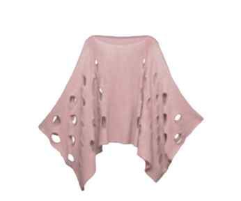 Narzutka modernity poncho knit cat swetr, swetry, bawełna