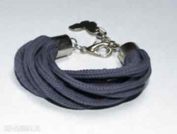 bransoletka ze sznurków bawełnianych i poliestrowych mania modern, design, sznurki, sznurek