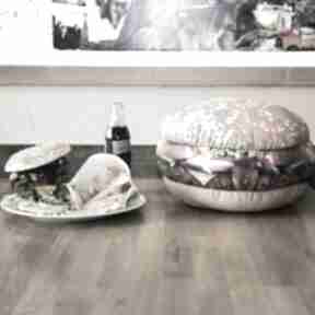 mniejszy rozmiar poduszkownia burger, hamburger, poduszka, prezent, urodziny