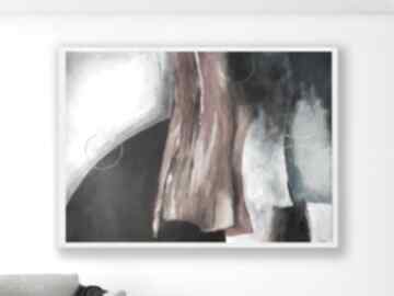 akrylowy formatu 50x70 cm paulina lebida abstrakcja, akryl, obraz