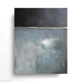 Abstrakcja obraz akrylowy formatu 40x50 cm paulina lebida, akryl