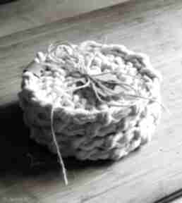 Komplet podkładek 4szt podkładki the wool art, sznurek, walentynki, na prezent