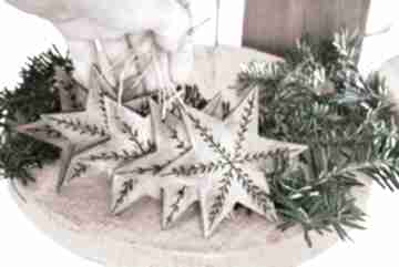 Na święta upominek? 3 x gwiazda ceramiczna ceramika wooden love, gwiazdka, śnieżynka