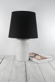 Lampa ceramiczna ceramika mula nocna, stołowa, technika raku, prezent, artystyczna