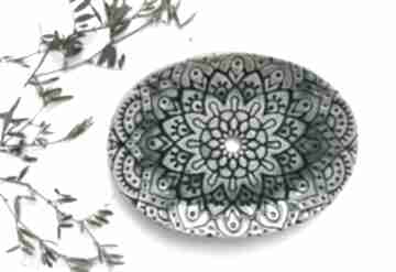 Etno mydelniczka ceramika ana handmade, gliniana, artystyczna, z gliny