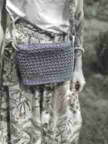 Sznurkowa torebka na ramię the wool art, torba, prezent, modna
