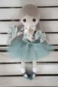 Szmacianka szmaciana mini laleczka lalka baletnica tutu uszyta