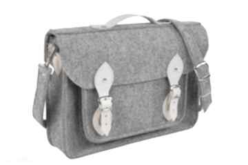 Filcowa torba 17” personalizowana - z grawerowaną dedykacją logo lub grafiką etoi design