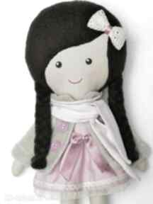 Malowana lala luiza z szalikiem dollsgallery lalka, zabawka, przytulanka, prezent