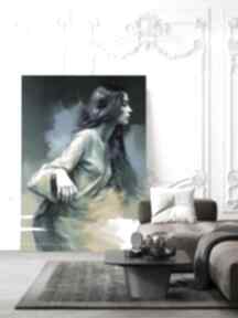Plakat kolorowa - format 61x91 cm hogstudio abstrakcja, plakaty, kobieta, na prezent