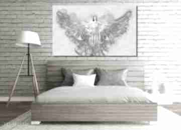 Obraz xxl anioł 2 -120x70cm design na płótnie aleobrazy anioł