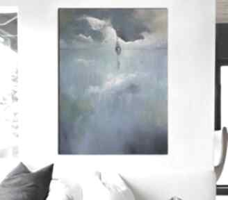 Morze obraz akrylowy formatu 60x80 cm paulina lebida, łódź, akryl