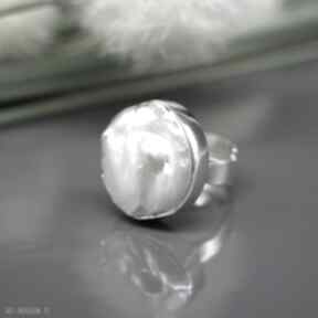 Perła słonowodna - pierścionek "sasha"