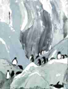 Icebreakers 2 ewa mościszko pingwiny, lodowce, krajobraz, antarktyda, zwierzęta, zima