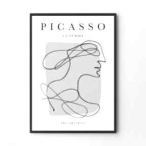 Picasso kobieta - plakat 30x40 cm plakaty hogstudio, reprodukcja, nowoczesne, sztuka