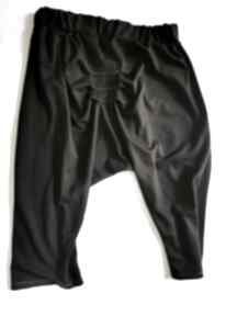 Czarne alladynki spodnie ruda klara, rower, shorty, alladyny, sport, leginsy