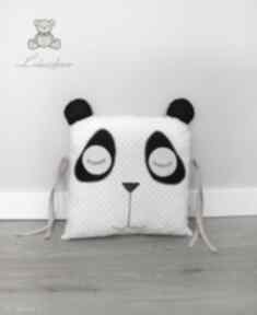 Poduszka panda, moduł do ochraniacza modułowego łóżeczka dziecięcego, dekoracyjna pokoik