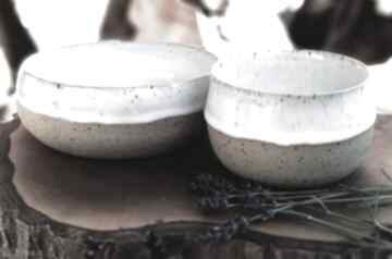 świąteczny zestaw naczyń ceramicznych na prezent dla singla minimalistyczne loft art gaia