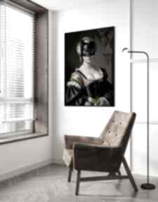 batwoman - format 61x91 cm portret kobieta dziewczyna sztuka hogstudio plakat, plakaty, obraz