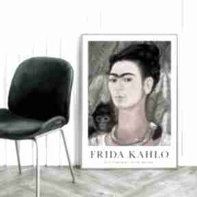 v1 - format 50x70 cm hogstudio plakat, plakaty, frida, kahlo, obraz kobieta