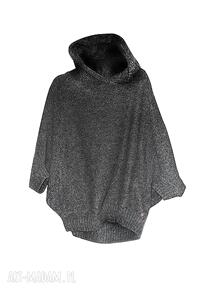 jumper gray swetry rebel ladies crew sweter, poncho, cahlo, kaptur, wełna