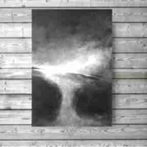 akrylowy formatu 70x100 cm paulina lebida obraz, akryl, abstrakcja