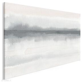 Obraz na płótnie - minimalizm abstrakcja sztuka szary 120x80 cm 704102 vaku dsgn, wyspa