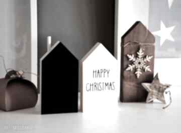 Upominek: dekoracje świąteczne wooden love domki, domek, drewniany, anioł, gwiazda