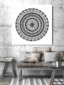 Mandala 50x50cm małgorzata domańska, plakat, rysunek, design