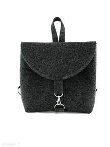 Dark backpack aneta pruchnik plecak, filc