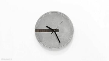 Nowoczesny ścienny w stylu loftowym zegary ingray minimalistyczny, eco, betonowy zegar, loft