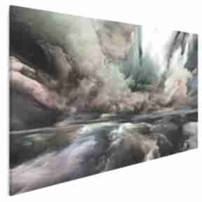 Obraz na płótnie - kolorowe chmury abstrakcja 120x80 cm 98601