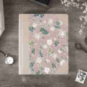 Notes w kwiaty, notatnik kropki, bullet journal, prezent dla niej notesy iblush - dzienniki