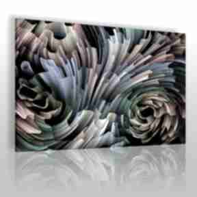 Obraz na płótnie - kolory 150x100 cm 13101 vaku dsgn wir, abstrakcja, artystyczny, linie