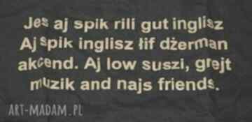 Jes aj spik bluzki ruda klara shirt