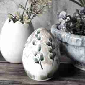 Oryginalna XL dekoracje badura ceramika wielkanoc, pisanka, jajko, kroszonka, ceramiczna