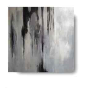 akrylowy 60 cm paulina lebida abstrakcja, akryl, nowoczesny, obraz, płótno, kwadrat