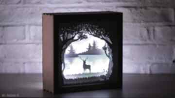 Lampka nocna led-"oh my deer"-podświetlana dekoracja dekoracje