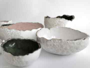 Prezent pod choinkę: "jajeczna miseczka" new 1 ceramika eva art rękodzieło, z gliny, dekoracja