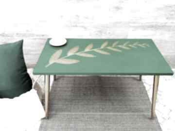 kawowy stolik salon, żywica epoksydowa home: decor