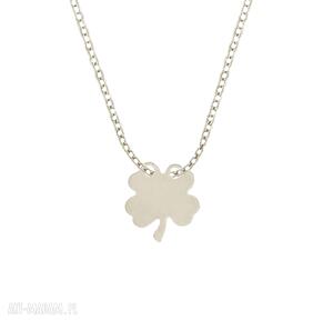 Celebrate clover necklace naszyjnik zawieszka łańcuszek