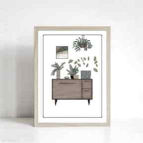 "rośliny" A4 plakaty muki design plakat, crazyplantlady, plant, botaniczny