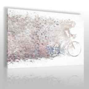 Obraz na płótnie - 120x80 cm 63601 szwecja vaku dsgn kolarz, rower, kolorowy, kolory, peleton