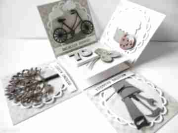 Eksplodujące pudełko urodzinowe scrapbooking kartki marbella życzenia, urodziny