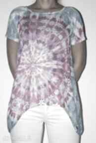 Bluzeczka z nadrukiem bluzki bellafeltro tie, dye, lato, fashion, kwiaty, moda