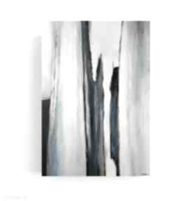 Abstrakcja obraz akrylowy formatu 70x100 cm paulina lebida - akryl