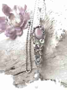 Talizman - amulet, kamienie charoit, karneol, agat, kryształ anielski aura kwarcowa wisiorki